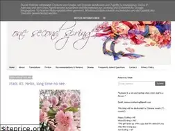 Sites similar to onesecondspring.blogspot.com