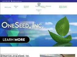 Sites similar to oneseedinc.com
