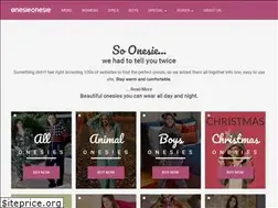 Sites similar to onesieonesie.com
