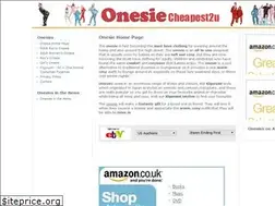 Sites similar to onesies.cheapest2u.co.uk