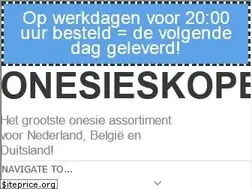 Sites similar to onesieskopen.nl