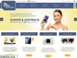 Sites similar to onesimcard.com.au
