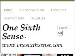 Sites similar to onesixthsense.com
