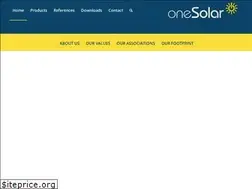 Sites similar to onesolar.co.za
