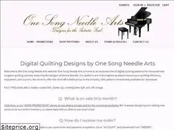 Sites similar to onesongneedlearts.com