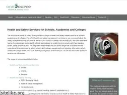 Sites similar to onesourcehealthandsafety.co.uk