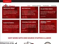 Sites similar to onesourcelabor.com