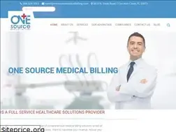 Sites similar to onesourcemedicalbilling.com