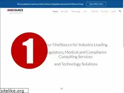 Sites similar to onesourceregulatory.com