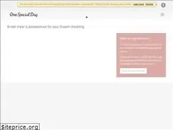 Sites similar to onespecialday.net