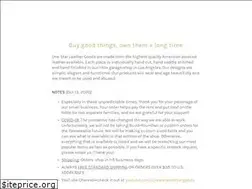 Sites similar to onestarleathergoods.com