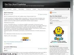 Sites similar to onestepaheadfoundation.org