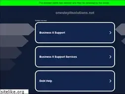 Sites similar to onestepitsolutions.net