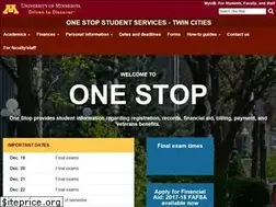 Sites similar to onestop.umn.edu