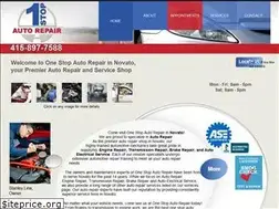 Sites similar to onestopautorepairnovato.com