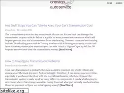 Sites similar to onestopautoservice.biz