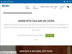 Sites similar to onestopcountrypet.com