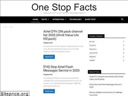 Sites similar to onestopfacts.com