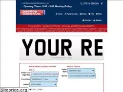 Sites similar to onestopnumberplates.co.uk