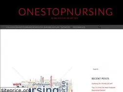Sites similar to onestopnursing.org