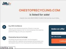 Sites similar to onestoprecycling.com