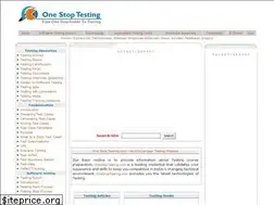 Sites similar to onestoptesting.com