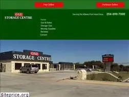 Sites similar to onestoragecentre.com