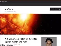 Sites similar to onetarek.com