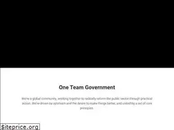 Sites similar to oneteamgov.squarespace.com