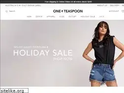 Sites similar to oneteaspoon.com.au