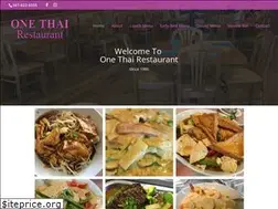 Sites similar to onethairestaurant.com