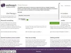 Sites similar to onetherapy.london