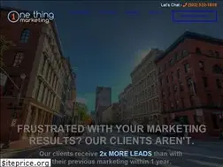 Sites similar to onethingmarketing.net