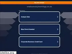 Sites similar to onetoomanymornings.co.uk
