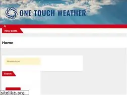 Sites similar to onetouchweather.com