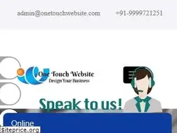 Sites similar to onetouchwebsite.com