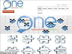 Sites similar to onetranscription.com