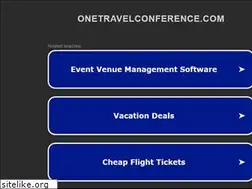 Sites similar to onetravelconference.com
