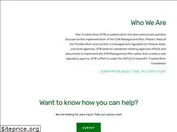 Sites similar to onetruckeeriver.org