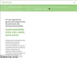 Sites similar to onetrust.fr