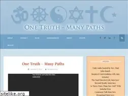 Sites similar to onetruth-manypaths.com