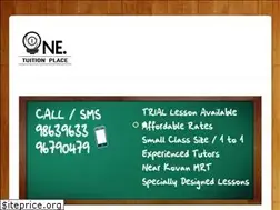 Sites similar to onetuitionplace.com.sg