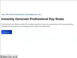 Sites similar to onetwopay.ca