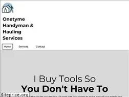 Sites similar to onetymehandyman.com
