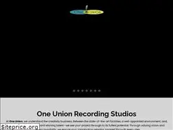 Sites similar to oneunionrecording.com