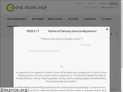 Sites similar to oneveganshop.com
