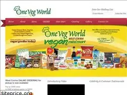 Sites similar to onevegworld.com
