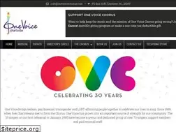 Sites similar to onevoicechorus.com