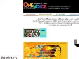 Sites similar to onevoicemn.org