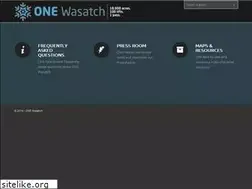 Sites similar to onewasatch.com